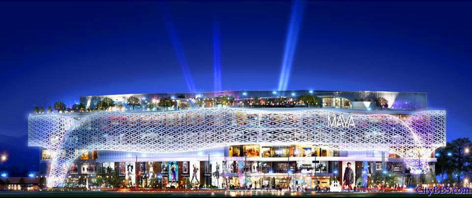 清迈城西宁曼区域又一大型商场超市Maya Mall1月23日开业
